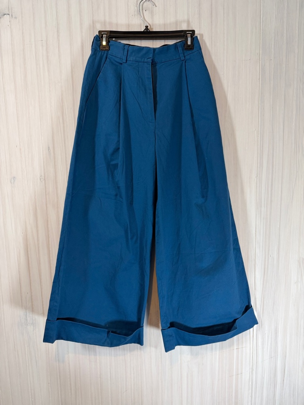 CREATURES OF COMFORT VERY WIDE LEG CUFFED PANTS 8